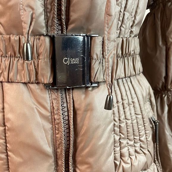 Gaudi Jeans Tan Winter Jacket - Picture 4 of 5